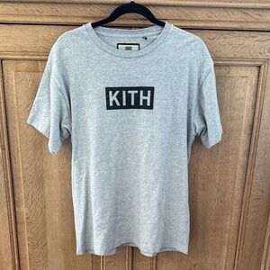 Kith Heather Gray Logo Tee